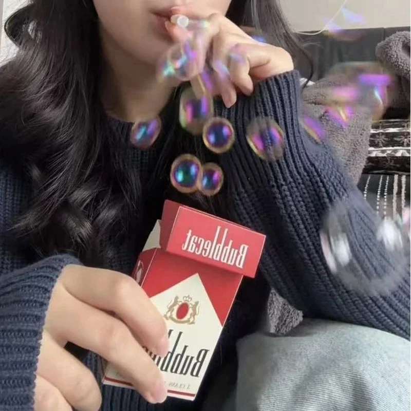 Bubble Machine Outdoor - 2026 인스타그램 스타일 재미있는 담배갑 모양