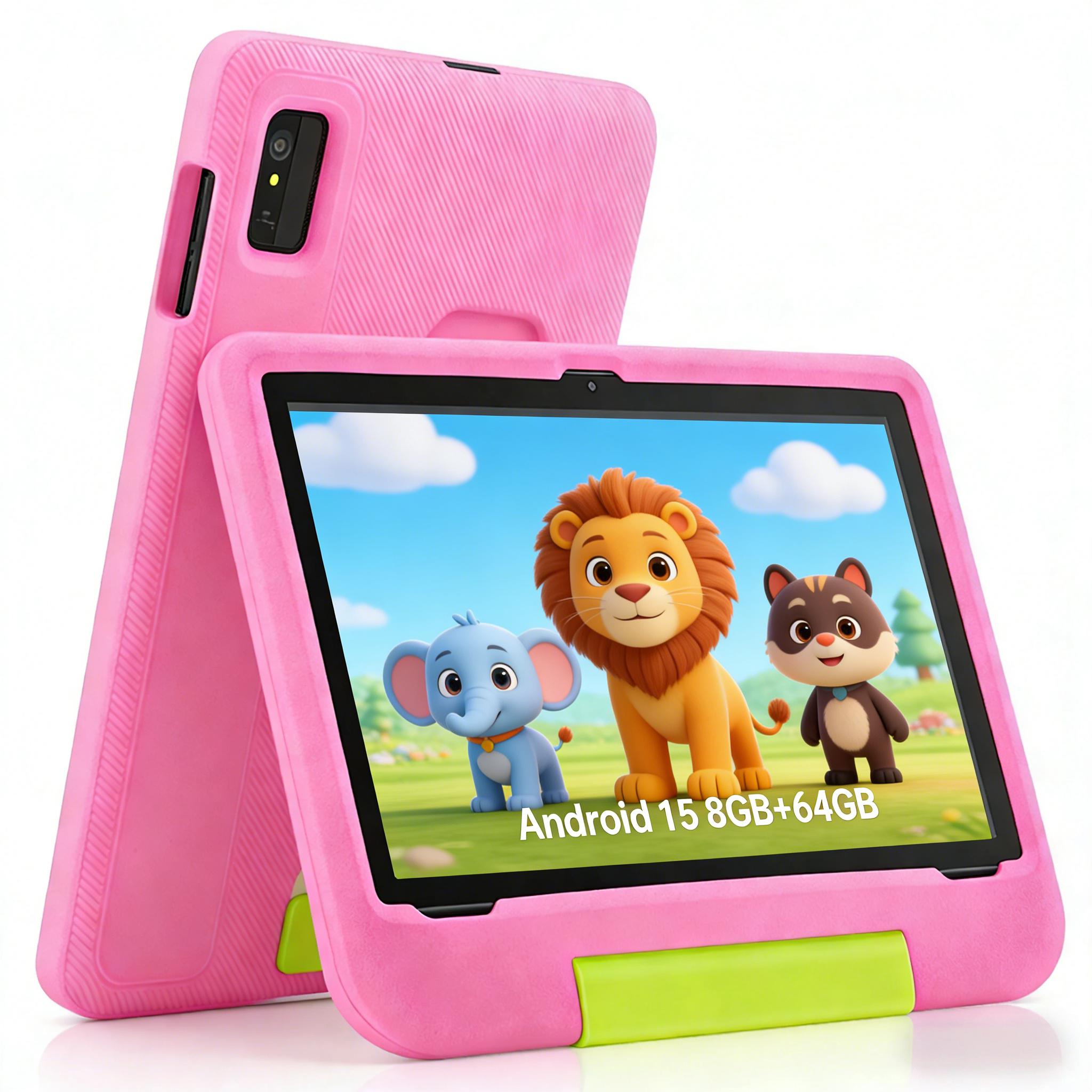 Learning Tablet Kids - 파이탄리 10.1인치 안드로이드 15 태블릿 옥타코어
