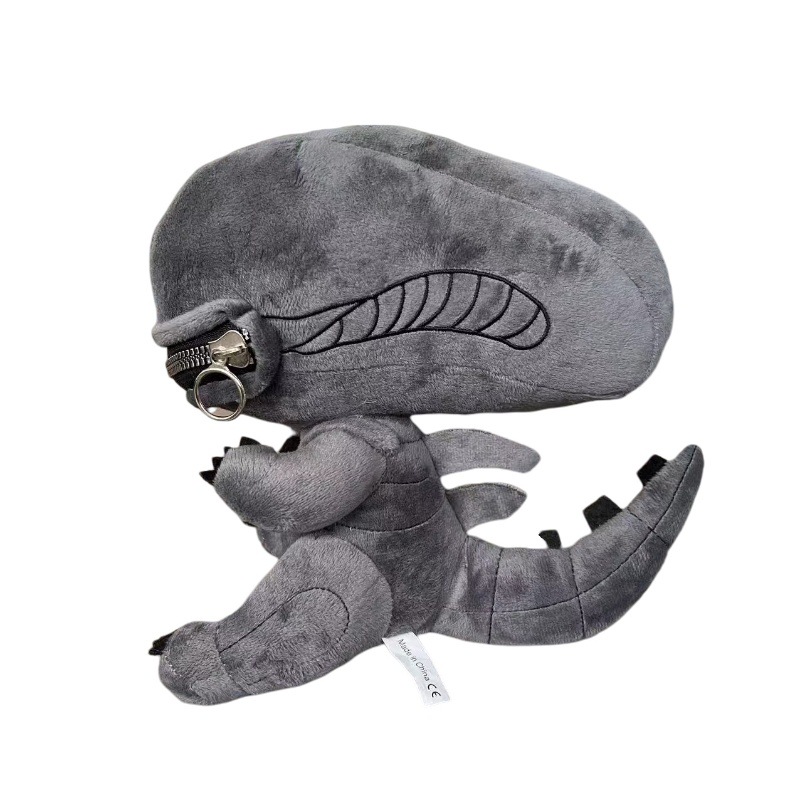 Xenomorph Kids Toys - 23CM 외계인 제노모프 모양의 지퍼 입