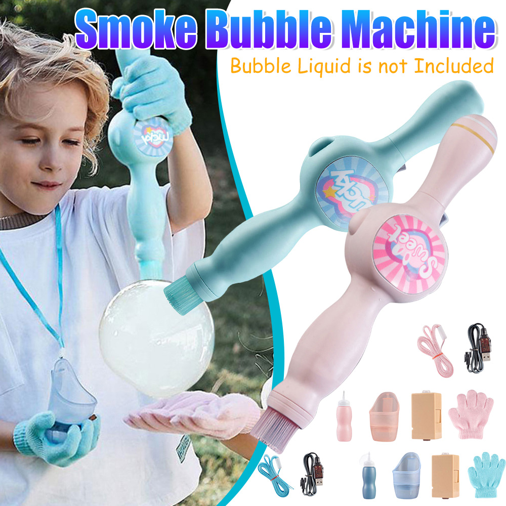 Bubble Machine Outdoor - 탄력 있는 연기 버블 머신 휴대용