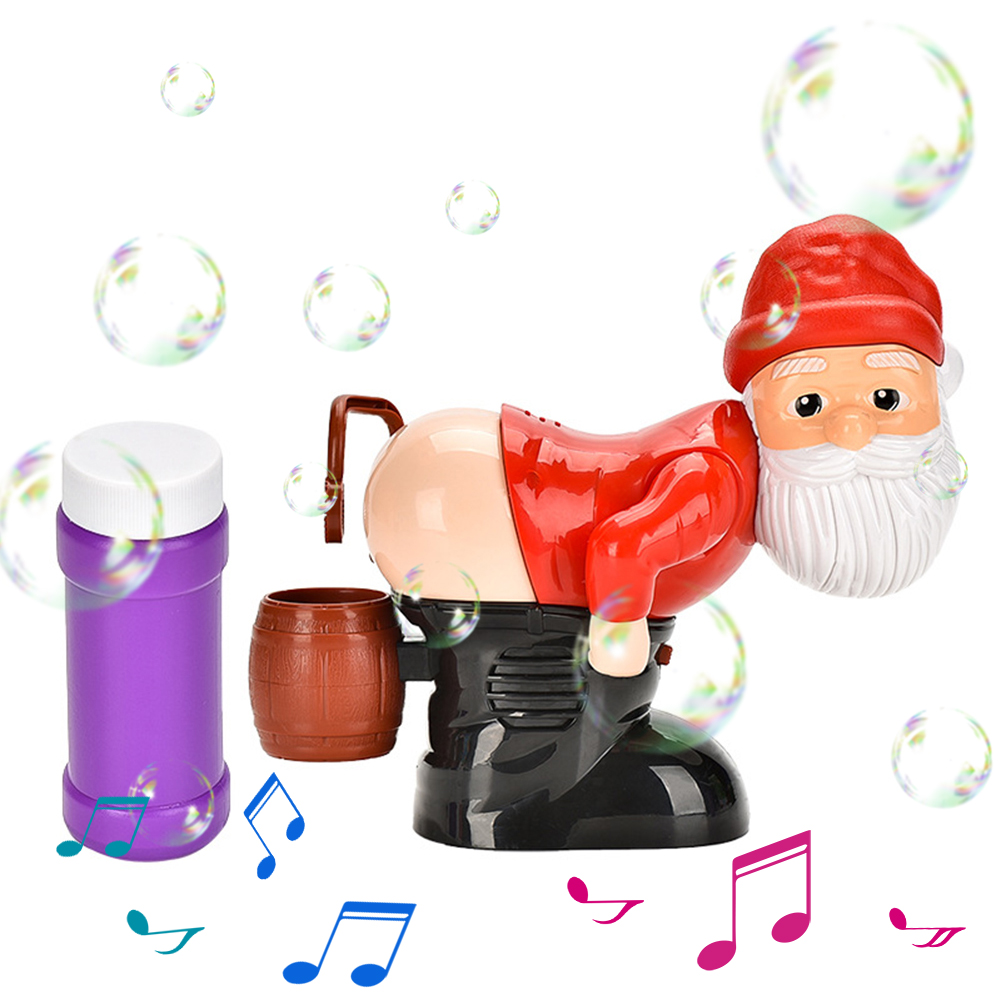 Bubble Machine Outdoor - 음악과 조명이 있는 크리스마스 방귀 버블