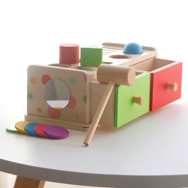 몬테소리 나무 분류 쌓기 장난감 어린이용 서랍 상자 비 - Kids Toys Drawers 리뷰 및 가격