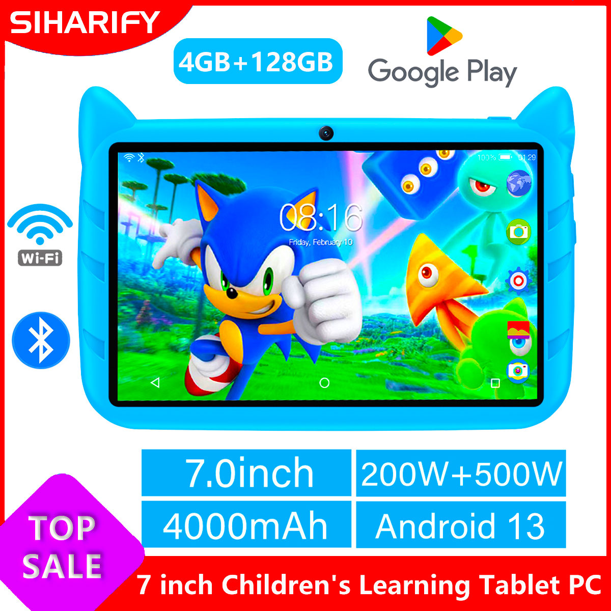 새로운 7인치 글로벌 버전 5G 와이파이 키즈 태블릿  - Learning Tablet Kids 리뷰 및 가격