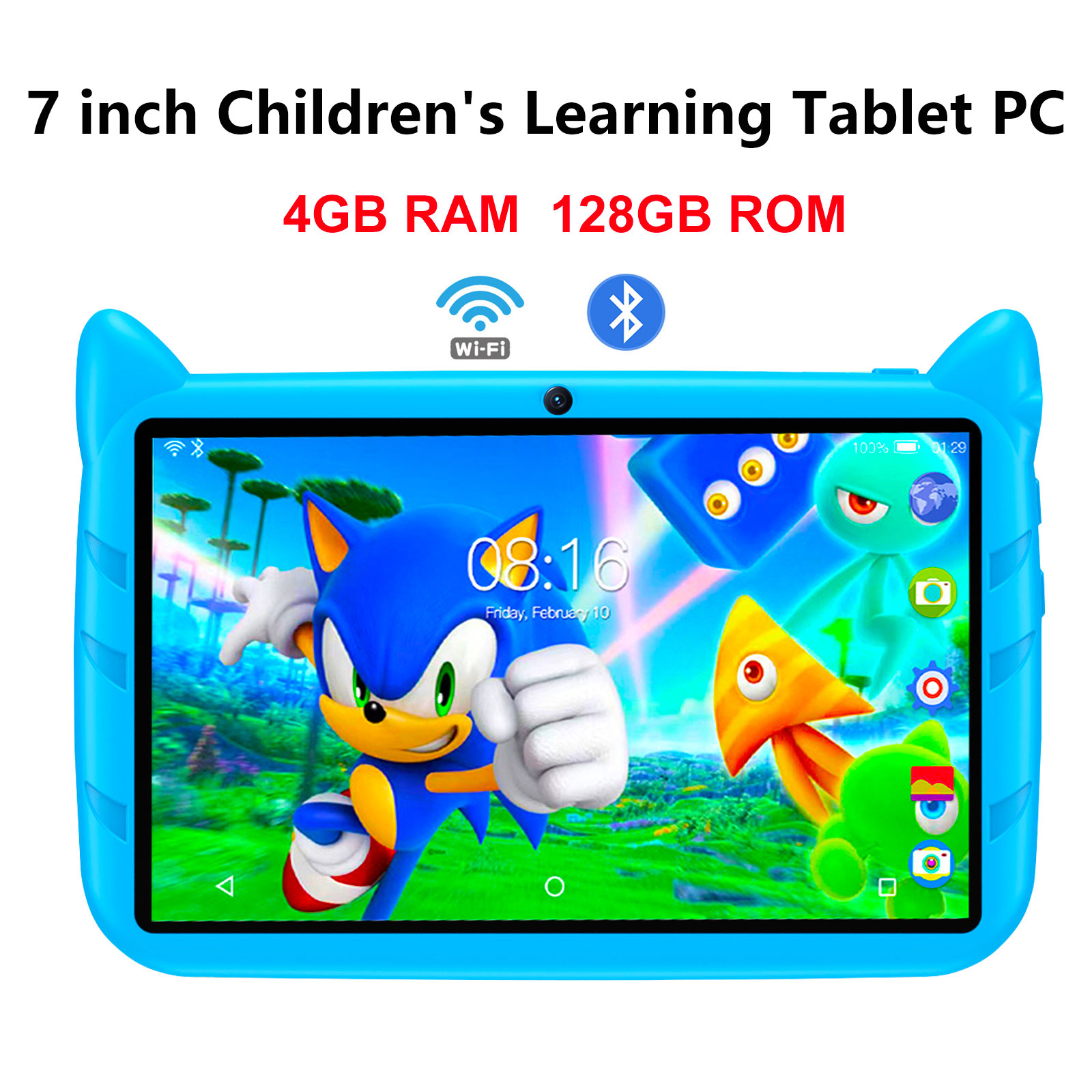 새로운 7인치 글로벌 버전 5G 와이파이 키즈 태블릿  - Learning Tablet Kids 리뷰 및 가격