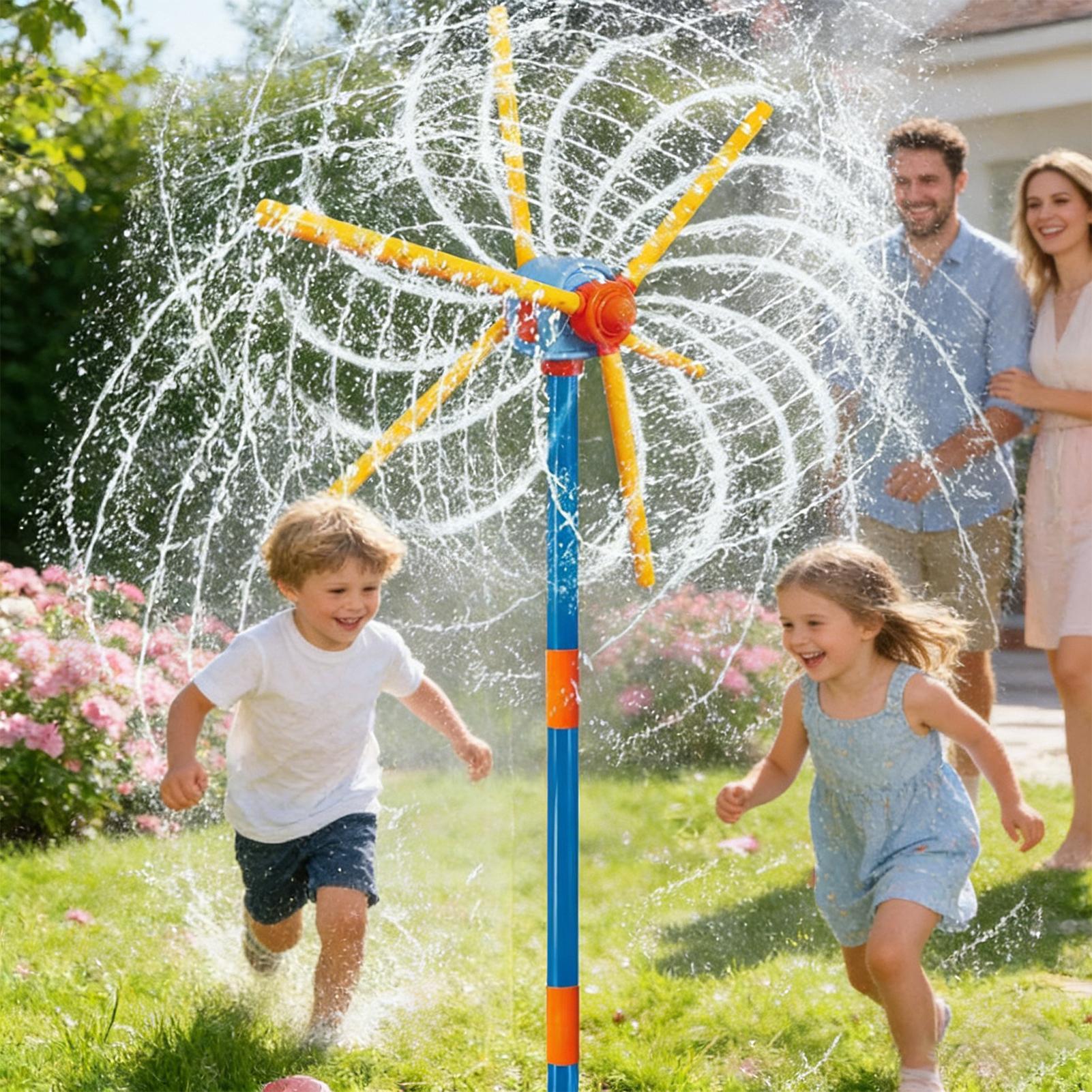 어린이 스프링클러 풍차 재미있는 스프링클러(54노즐 스 - Kids Yard Toys 리뷰 및 가격
