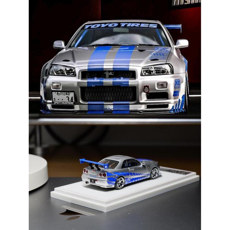 포컬 호라이즌 1/64 닛산 스카이라인 GT-R R34 - Kids Toys Boys 리뷰 및 가격