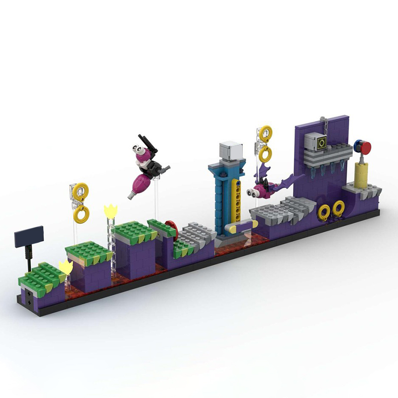 874pcs MOC 아이디어 CUUSOO 소닉 더 헤지 - Kids Toys Zone 리뷰 및 가격