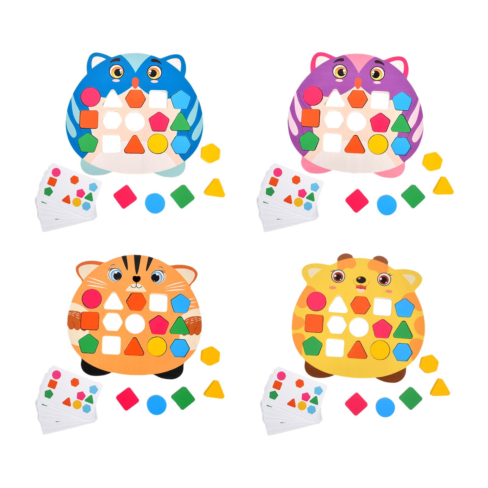 모양 맞추기 게임 어린이 발렌타인 선물 유치원 색깔 모 - Kids Toys Boys 리뷰 및 가격