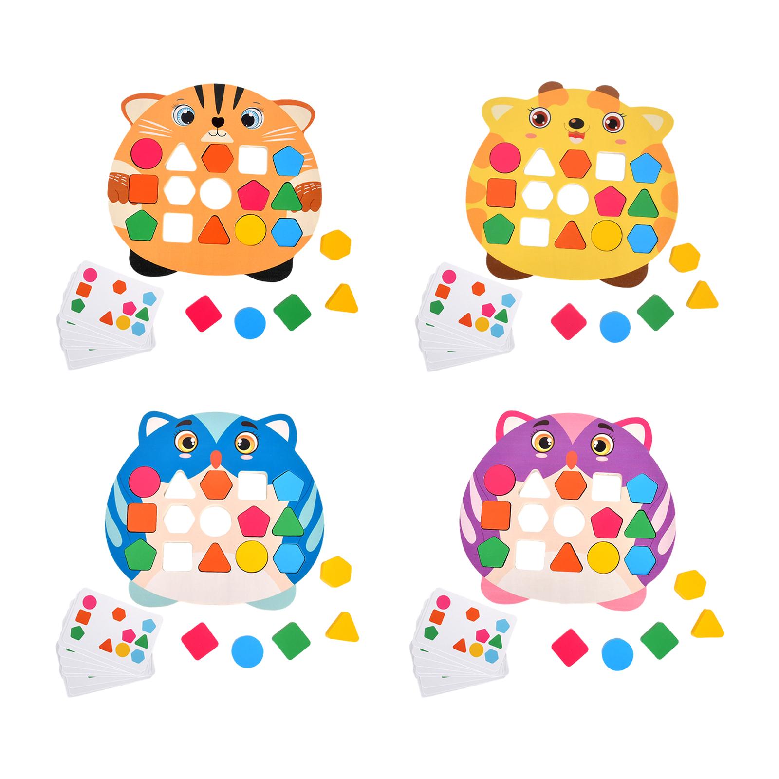 모양 맞추기 게임 어린이 발렌타인 선물 유치원 색깔 모 - Kids Toys Boys 리뷰 및 가격
