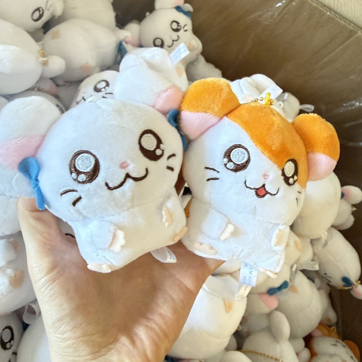 귀여운 햄타로 비주 허깅 플러시 키체인 가방 참 장식품 - Kids Toys Boys 리뷰 및 가격