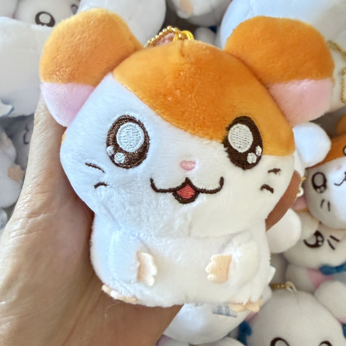 귀여운 햄타로 비주 허깅 플러시 키체인 가방 참 장식품 - Kids Toys Boys 리뷰 및 가격