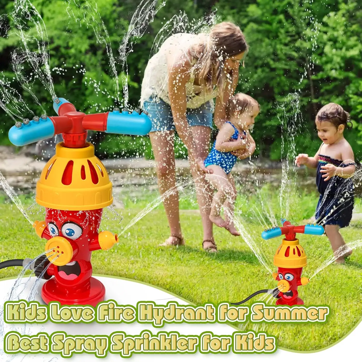 물 스프레이 장난감 유압식 스프링클러 야외 뒷마당 정원 - Kids Yard Toys 리뷰 및 가격