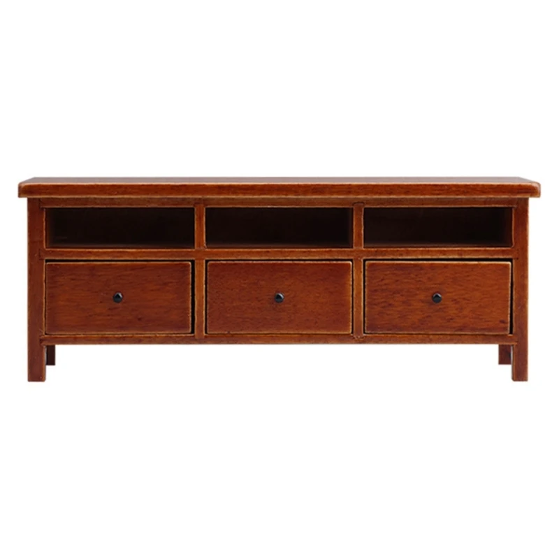 1/12 인형 집 캐비닛 나무 서랍 보관 어린이 놀이  - Kids Toys Drawers 리뷰 및 가격