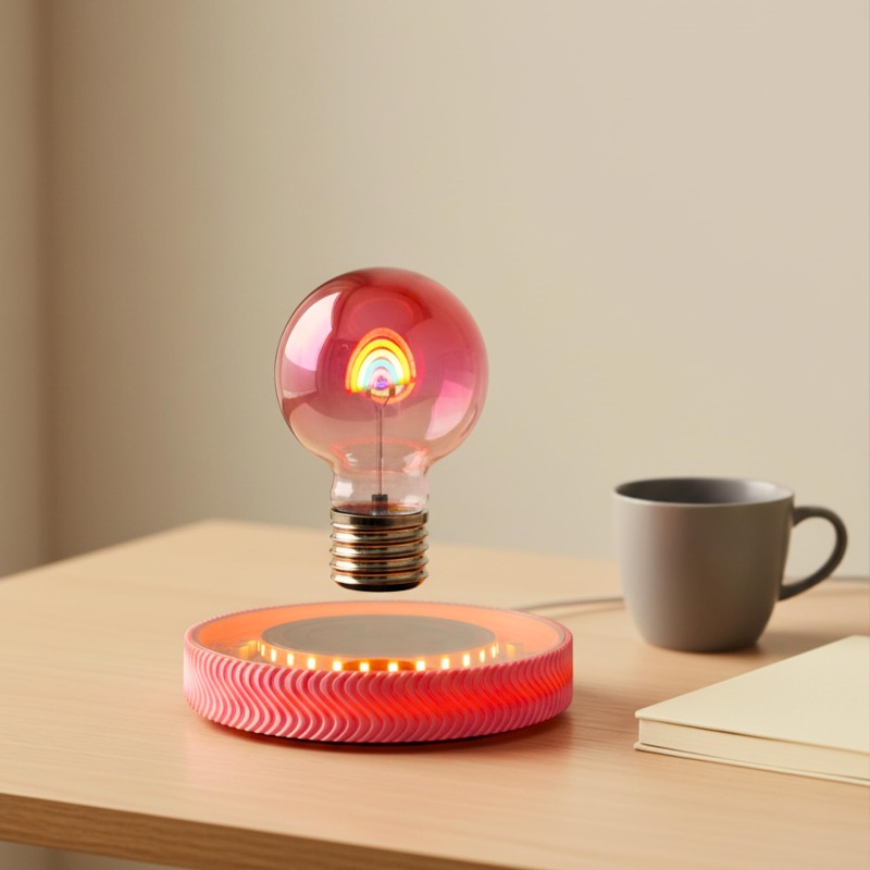 무선 LED 전구 데스크 램프, 공중 부양되는 디자인으 - Kids Toys Unique 리뷰 및 가격