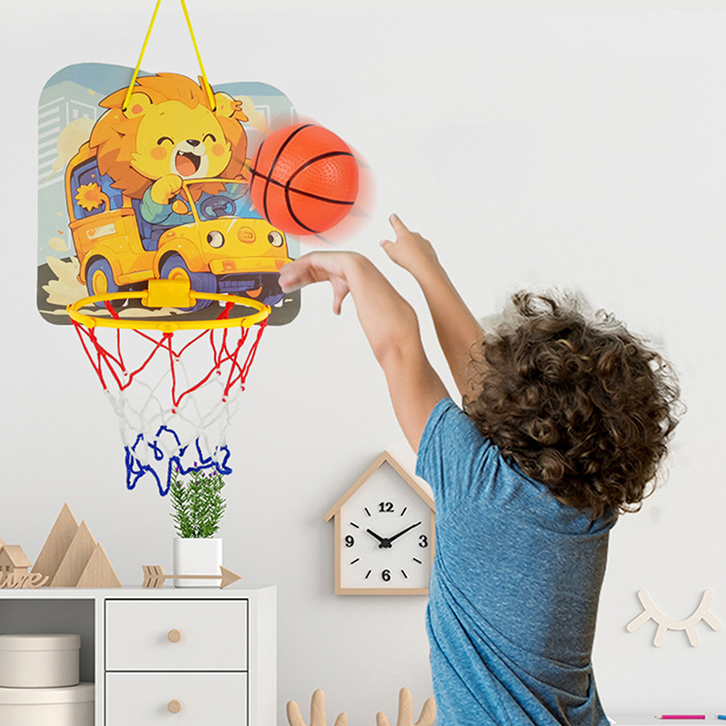 어린이 조절 가능한 농구대 만화 동물 모양 슈팅 바스켓 - Kids Toys Basket 리뷰 및 가격