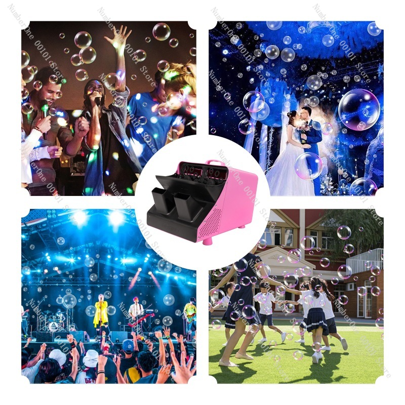 웨딩 버블 머신 무대용 충전식 리모컨 야외용 완전 자동 - Bubble Machine Outdoor 리뷰 및 가격