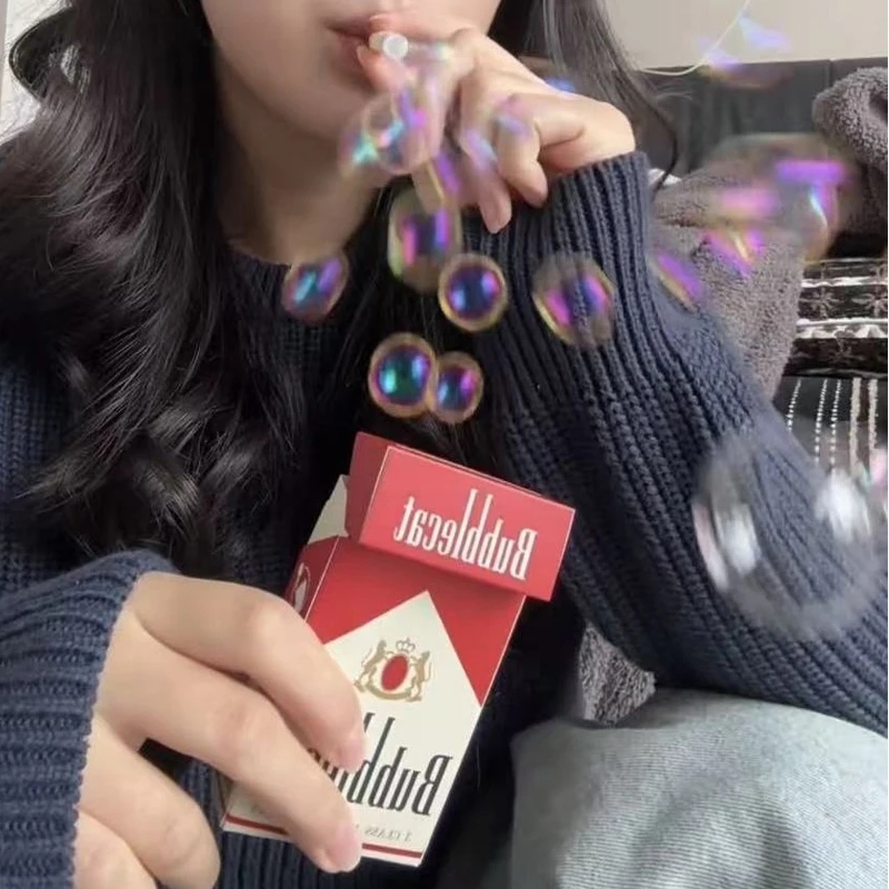 재미있는 이상한 담배갑 장난감 사진 소품, 친구를 위한 - Bubble Machine Outdoor 리뷰 및 가격