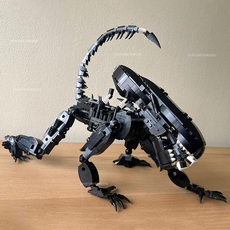 MOC 외계인 괴물 빌딩 블록 액션 피규어 Xenomo - Xenomorph Kids Toys 리뷰 및 가격