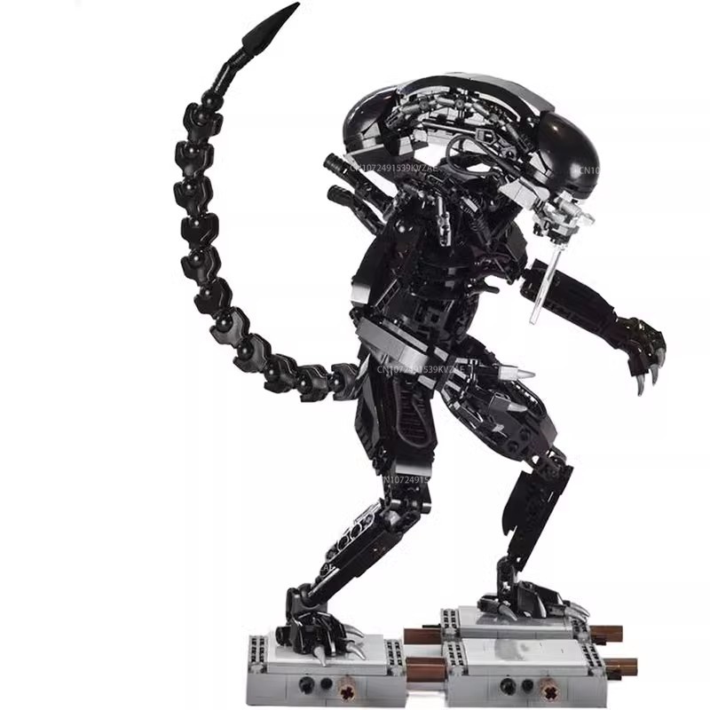 MOC 외계인 괴물 빌딩 블록 액션 피규어 Xenomo - Xenomorph Kids Toys 리뷰 및 가격